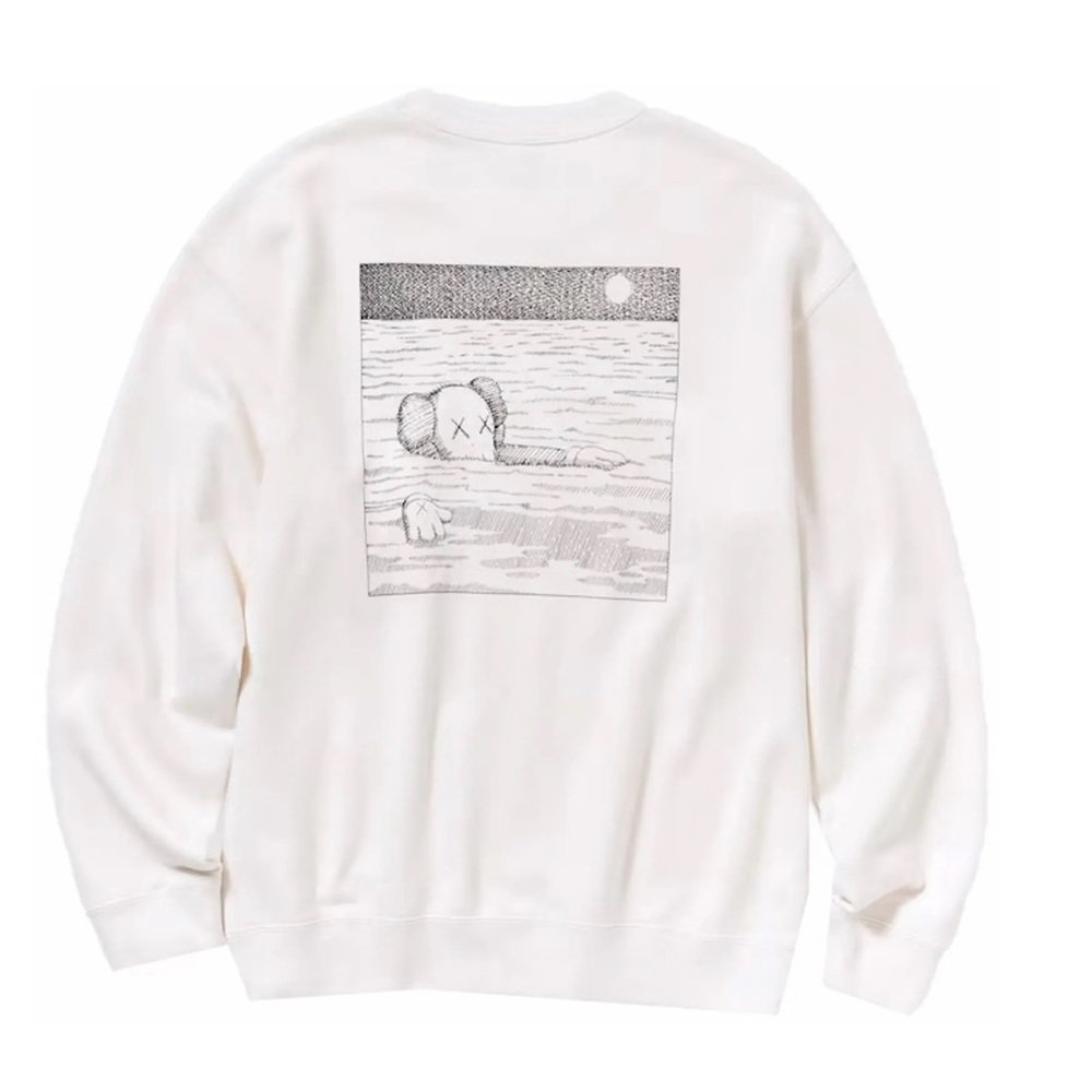 UNIQLO X KAWS CREAM CHARACTER SWEATSHIRT XXL
